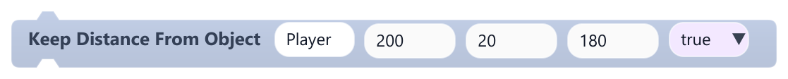 Keep Distance From Object