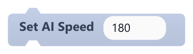 Set AI Speed