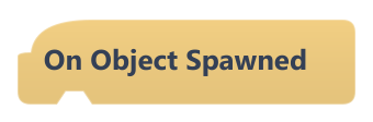 On Object Spawned