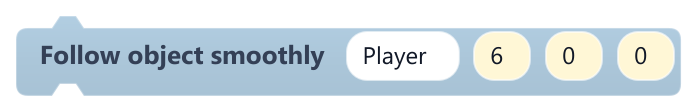 Follow object smoothly