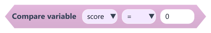 Compare variable