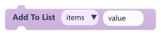 Add To List