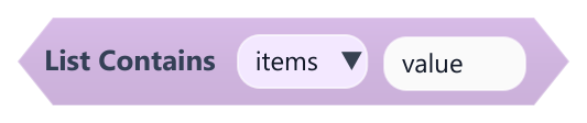 List Contains