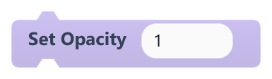 Set Opacity