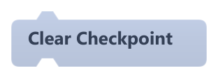 Clear Checkpoint