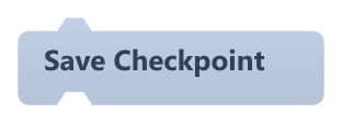 Save Checkpoint
