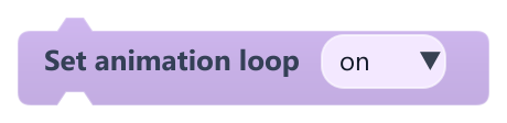 Set animation loop