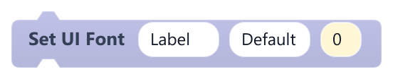 Set UI Font