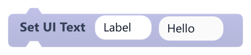 Set UI Text