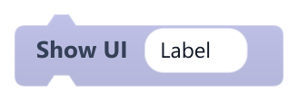 Show UI
