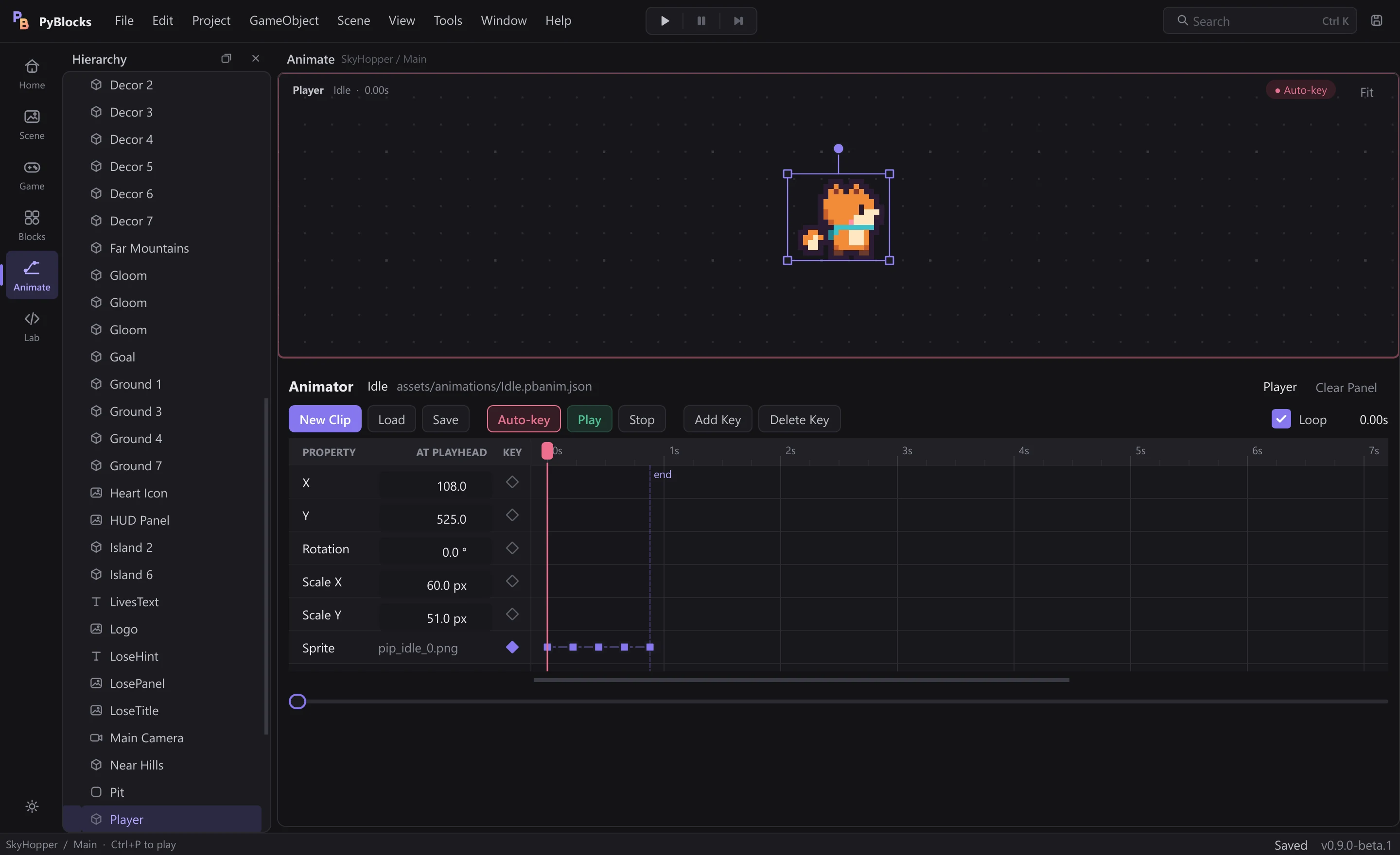 Animate without sprites.